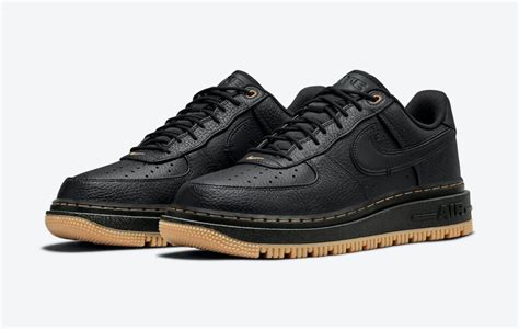 nike air force 1 luxe herren schwarz|air force 1 schuh.